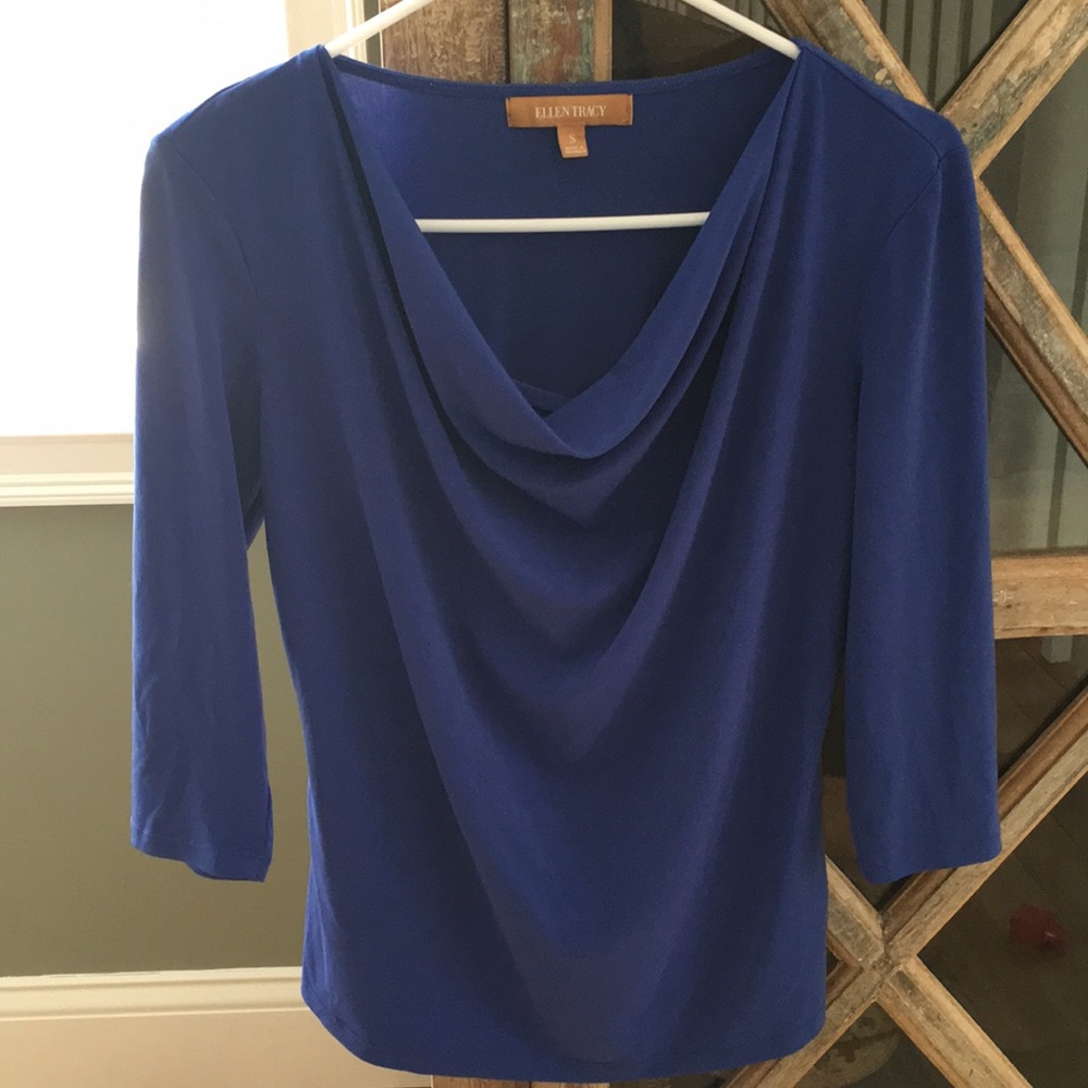 Qtr sleeve blouse